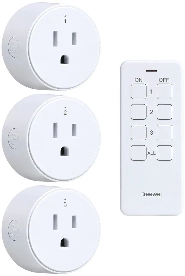 Main image of Remote Control Outlet with All ON/Off Portable Magnetic Switch