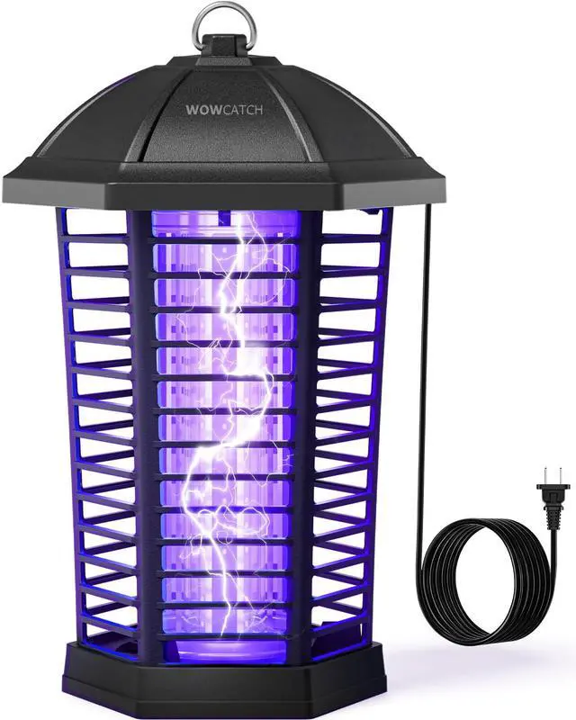 Main image of LED Bug Zapper Outdoor, IPX4 Weatherproof, Up to 50,000 Hrs Lifespan (No Bulb Replacement) Mosquito Killer, 4200V Electric Fly Zapper for Open Patios, Backyard, Home, Camping