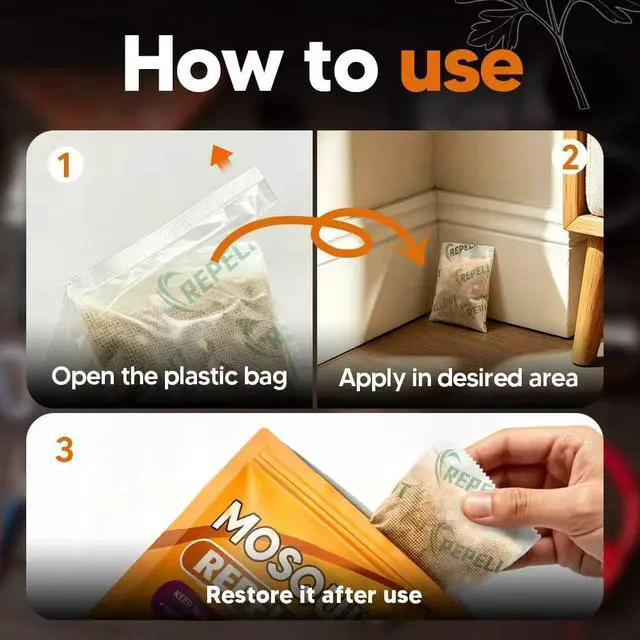 Alt view image 5 of 7 - Mosquito Repellent, Mosquitoes Repellent Indoor, Keep Mosquito Away, Covers 120 sq ft of Space,Safe for People and Pets, Perfect for Patio,Bedroom,Garden,Camping-8P