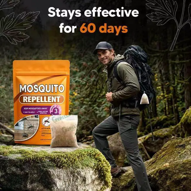 Alt view image 7 of 7 - Mosquito Repellent, Mosquitoes Repellent Indoor, Keep Mosquito Away, Covers 120 sq ft of Space,Safe for People and Pets, Perfect for Patio,Bedroom,Garden,Camping-8P