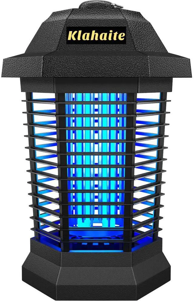 Main image of Bug Zapper Outdoor, Electric Mosquito Zapper, Fly Zapper Indoor Fly Traps, Mosquito Repellent Outdoor Patio & Backyard Covers 1/2 Acre, 4200V 3 Prong Plug, ABS Fireproof Plastic Outer