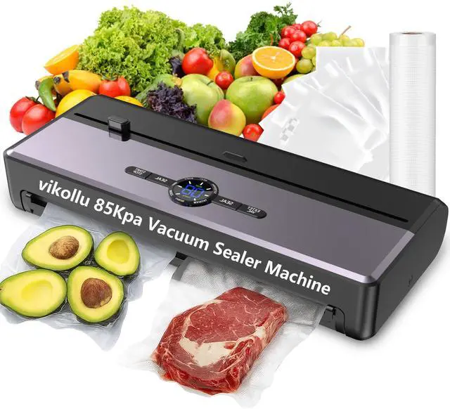 Main image of Sealer Machine for Food with 10PCS &1 Roll Reusable Vacuum Bags