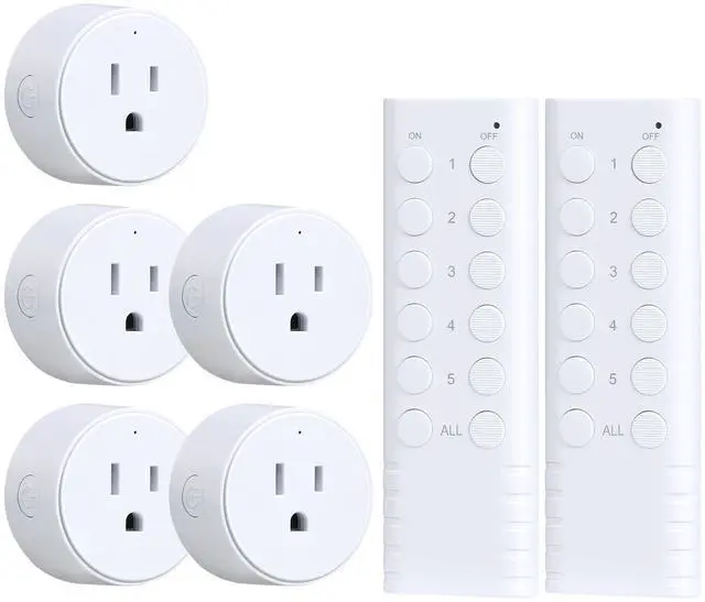 Main image of Wireless Remote Control Outlet, 200FT RF Range Remote Light Switch