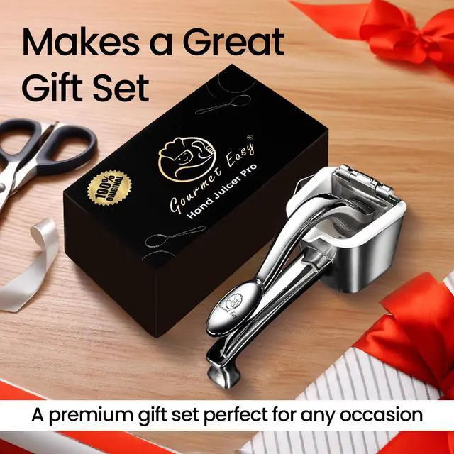 Alt view image 7 of 7 - Stainless Steel Lemon Squeezer/Citrus Juicer 5-Year Warranty