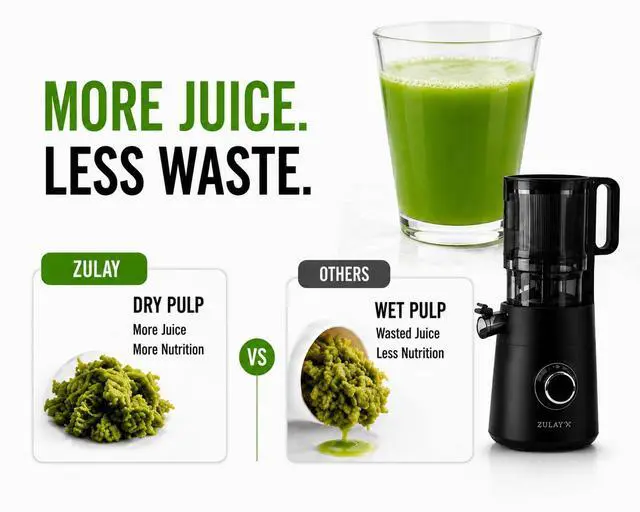 Alt view image 6 of 7 - Juicer Machine with 5" Wide Feed Chute, Cold Press Slow Masticating Juicer for Whole Fruits & Vegetables, Easy to Clean Stainless Steel Blades, High Juice Yield - Black