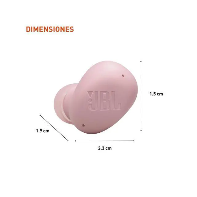 Alt view image 3 of 7 - Vibe Buds 2 - True Wireless Noise Cancelling Earbuds with Pure Bass Sound & Smart Ambient Technology, 4mics for Crisp, Clear Calls, up to 40Hrs of Playback, IP54 Dust & Water Resistant (Pink)