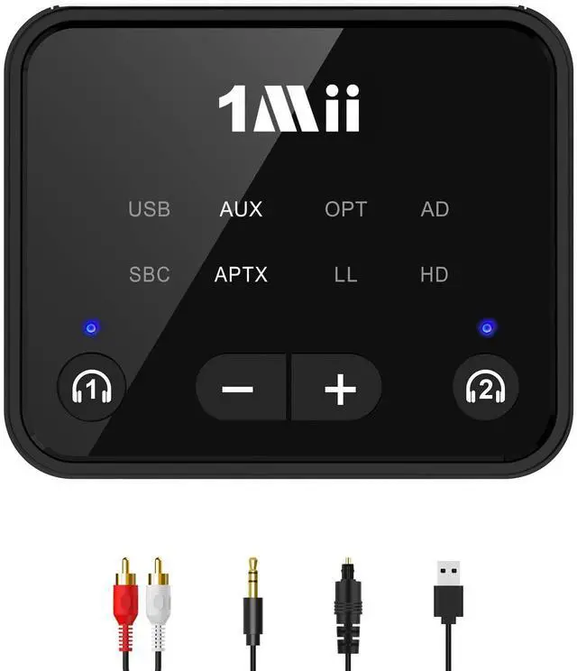 Main image of NightPair Bluetooth 5.3 Transmitter for TV to 2 Headphones/Speakers