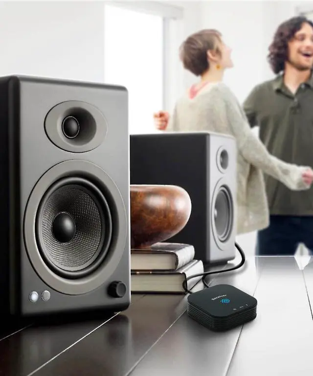 Alt view image 6 of 6 - BA310 Bluetooth Audio Receiver with LC3 Auracast, Aptx Lossless, Adaptive & HD Support, Wireless Music Streaming for Home Stereo System