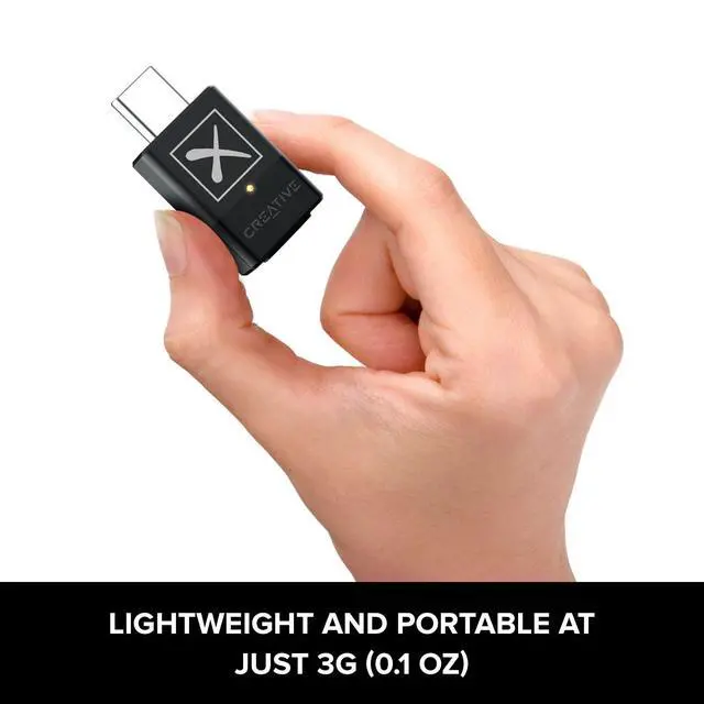 Alt view image 7 of 7 - BT-W5 Smart Bluetooth 5.3 Audio Transmitter with aptX Adaptive, High-Resolution 24-bit / 96 kHz Audio, Device-Switching Function, Works with PC/Mac/Gaming Consoles