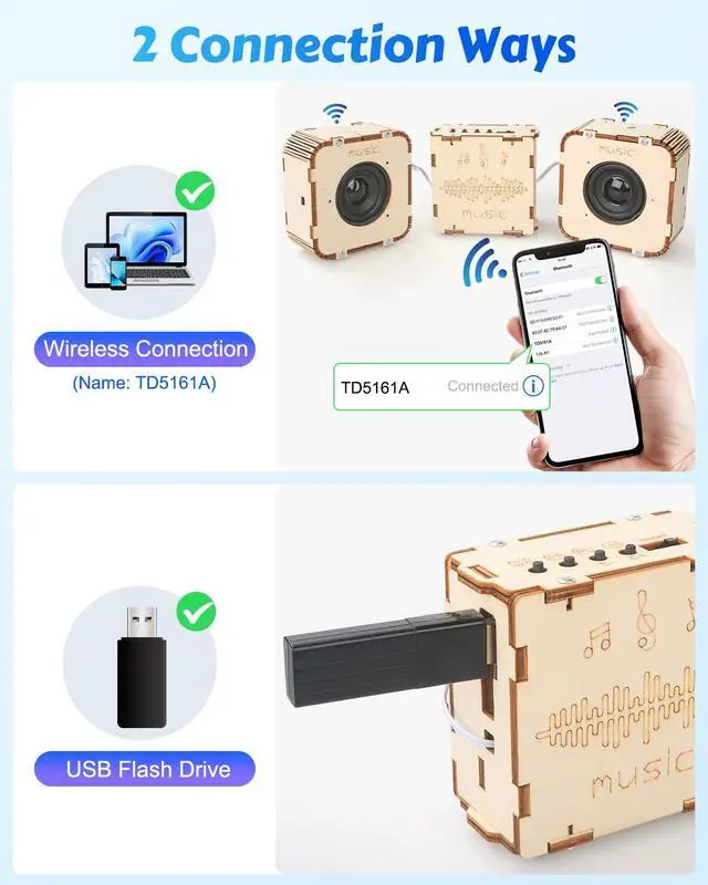 Alt view image 4 of 7 - STEM Toys for Boys Age 8-13, Build Your Own Bluetooth Speaker, Science Kits for Kids 8-12, Electronic Experiment DIY Building Projects, Gifts for Adult Teen Boy Girl 9 10 11 13 14 15 16