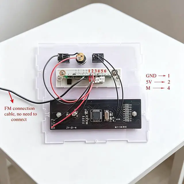 Alt view image 5 of 7 - DIY Bluetooth Speaker Kit Soldering Practice Kit SMD LED Spectrum Electronic Speaker Kit Electronic Soldering Projects Learn Soldering Skills Portable Speaker