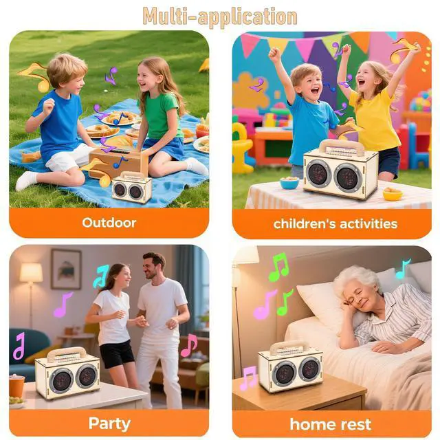Alt view image 7 of 7 - DIY Bluetooth Speaker Kit for Kids & Adults Age 8-12