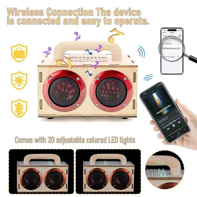 Alt view image 6 of 7 - Build Your Own Bluetooth Speaker Kit