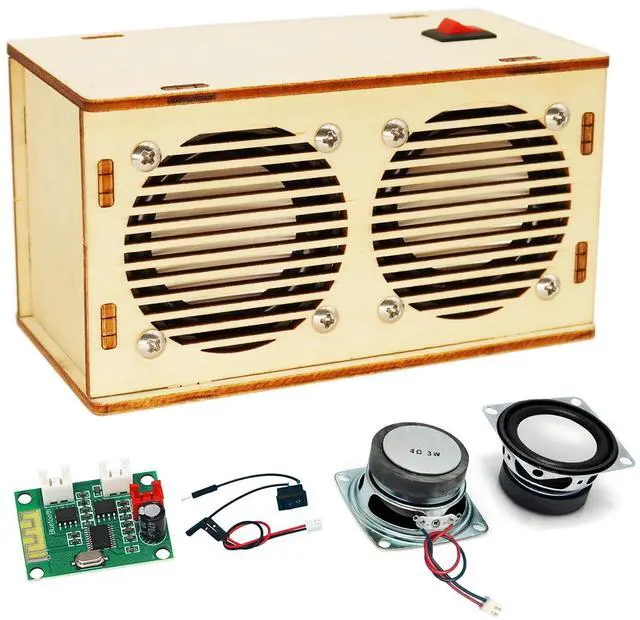 Main image of DIY Bluetooth Speaker Kit, Stem Projects for Kids Ages 8-12, Science STEM Kits for Kids Ages 10-12-14-16, Gifts for 9 10 11 12 13 14 15 16 Year Old Boys Teens (Wood)