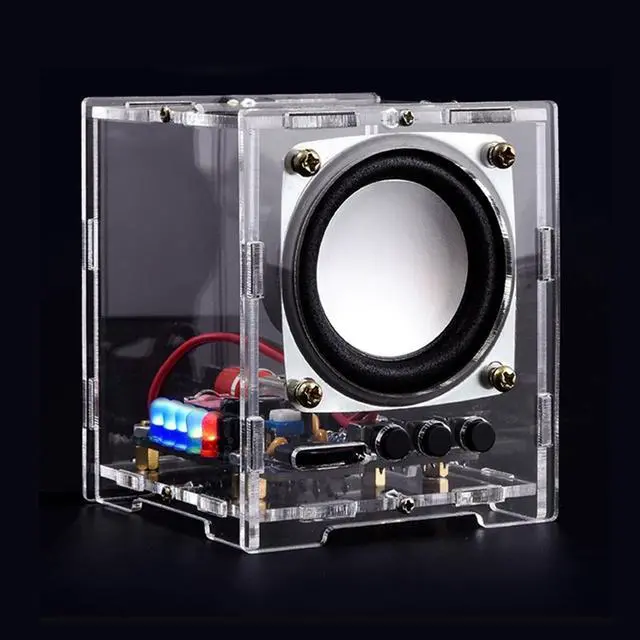 Main image of Audio Speakers Light Speaker Multi-Audio Input HD Sound Quality Adult Project kit Soldering Practice kit Electronic Components