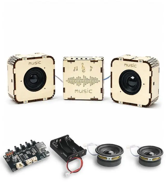 Main image of STEM Toys for Ages 8-14, DIY Bluetooth Speaker Kit for Kids 8-12 Science Kits for Kids Age 8-12, Build Your Own Speaker Educational Electronics Experiment Kit, Gifts for Boys Girls Teens