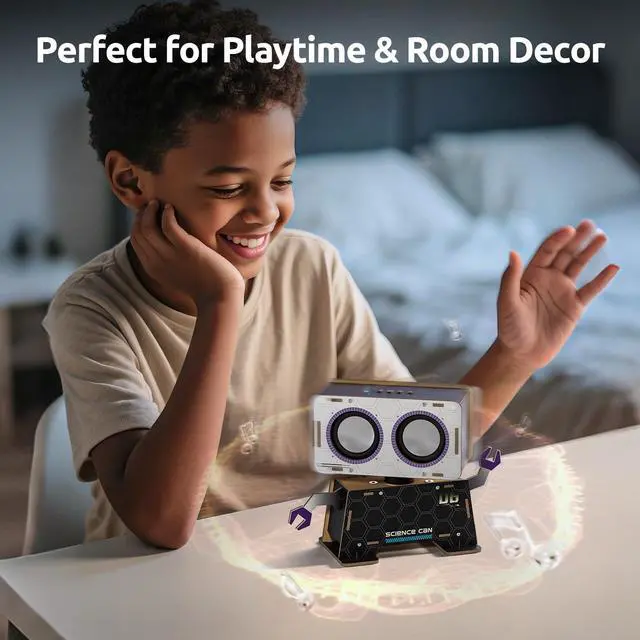 Alt view image 6 of 7 - DIY Bluetooth Speaker Building Kit, STEM Kits for Kids Age 8-10