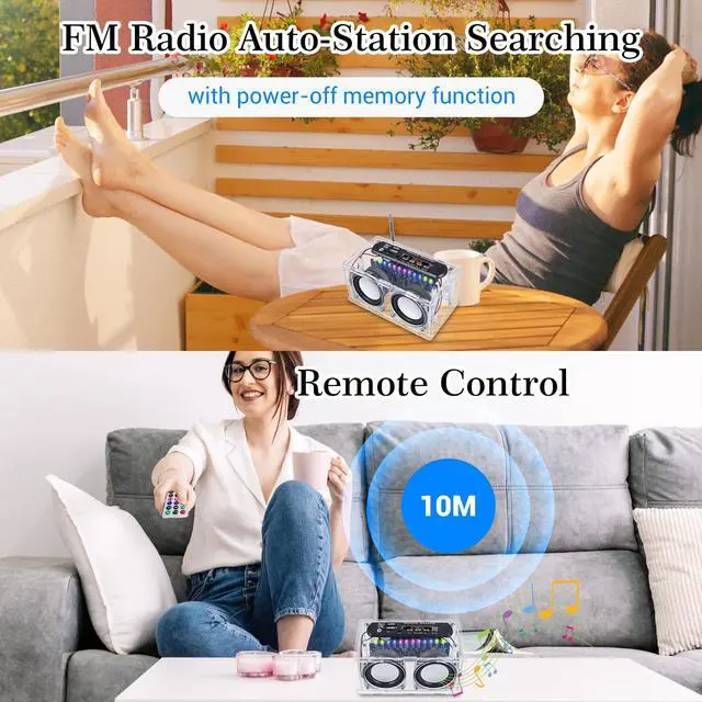 Alt view image 6 of 7 - DIY Bluetooth-Compatible Speaker Soldering Kit with FM Radio