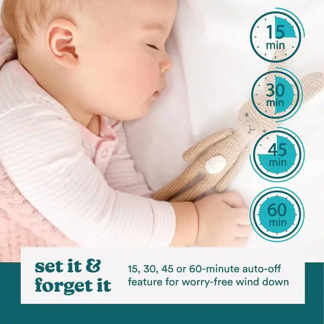 Alt view image 6 of 7 - MyBaby Lullaby Sound Machine & Projector Baby Sleep Machine