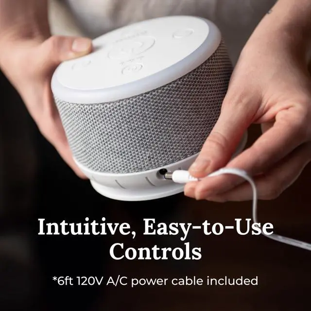 Alt view image 5 of 7 - Dohm Nova White Noise Sound Machine, Better Sleep for Babies & Adults. Includes Night Light, 10 Fan Speeds & Calming Pink Noise for Louder Noise Masking. Noise Canceling for Office Privacy.