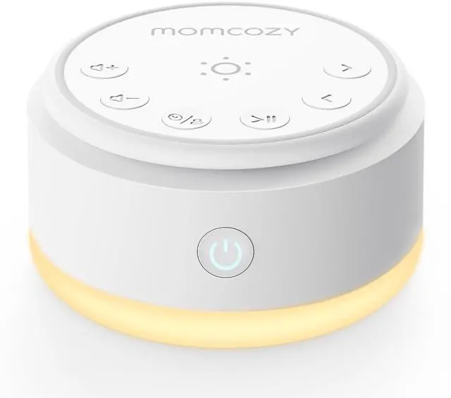 Main image of Sound Machine for Baby-20 Soothing Sounds & Touch Warm Light Portable White Noise for Kids & Adults for Sleeping Timer and Memory | Ideal Travel Companion & Nursery Must-Have