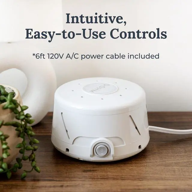 Alt view image 7 of 7 - Dohm Classic (White) The Original White Noise Sound Machine, Soothing Natural Sounds from a Real Fan, Sleep Therapy for Adults & Baby, Noise Cancelling for Office Privacy & Meditation