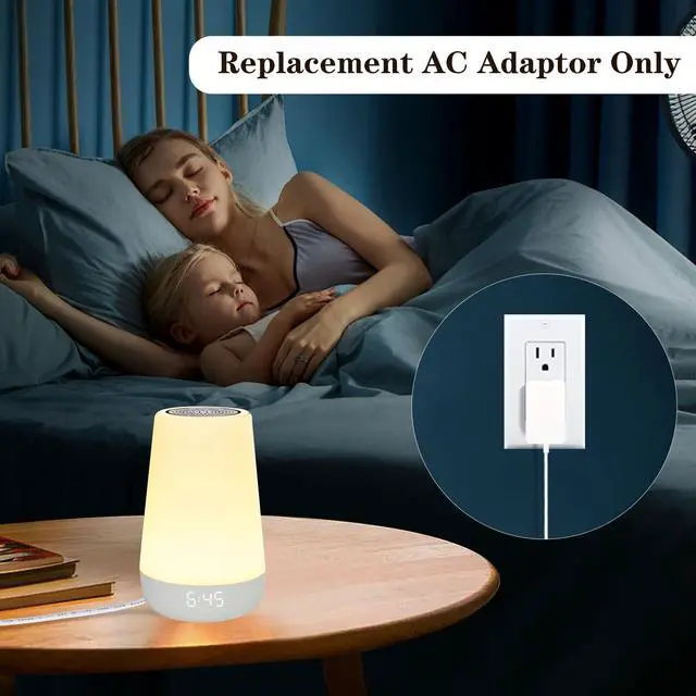 Alt view image 5 of 7 - 5V Power Cord for Hatch Rest, Rest+, and Rest Mini Sound Machine Chager - Barrel Style Plug