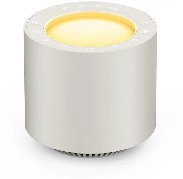 Main image of White Noise Sound Machine: Red Light Therapy Sleep Sound Machine with 38 Soothing Sounds & Calming Womb Soother, Memory Function, Dimmable Nursery Night Light with Timer for Baby Adult Gift