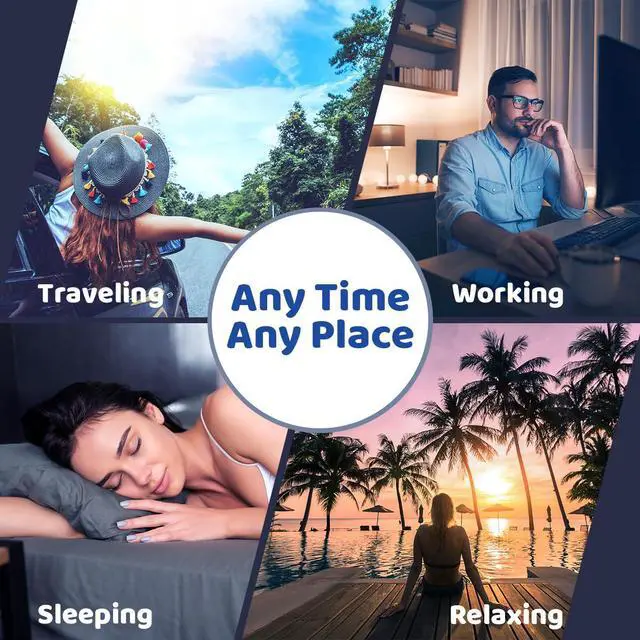 Alt view image 7 of 7 - Sound White Noise Machine with 25 Soothing Sounds and 10 Colors Warm Night Light 4 Brightness Levels 32 Volume Levels 5 Timer and Memory Function for Baby Kids Adults Seniors Sleeping White