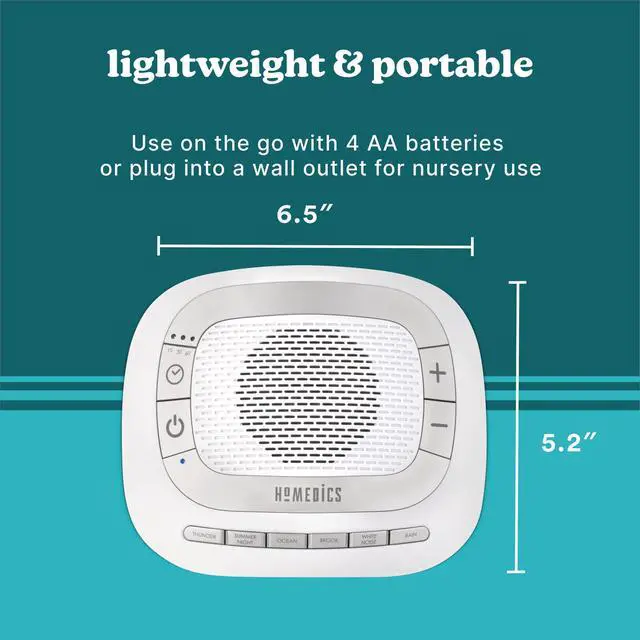 Alt view image 3 of 7 - SoundSleep Rejuvenate White Noise Portable Sleep Machine