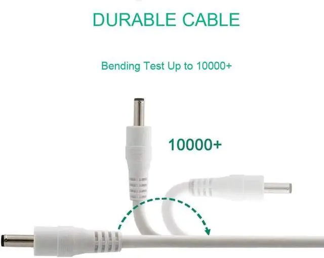 Alt view image 4 of 5 - Power Cord Replacement for Hatch Baby Rest and Rest Mini Sound Machine