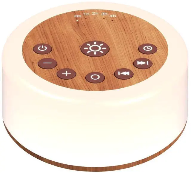 Main image of Soother Sleep Sound Machine Night Light White Noise Machine with 30 Soothing Sounds & 12 Color Night Lights for Baby Kids Adults Brown Noise Machine with Timer & Continuous Play for Home Travel Office