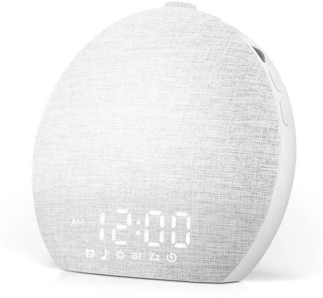 Main image of Sunrise Alarm Clock White Noise Machine with Bluetooth Speaker,White