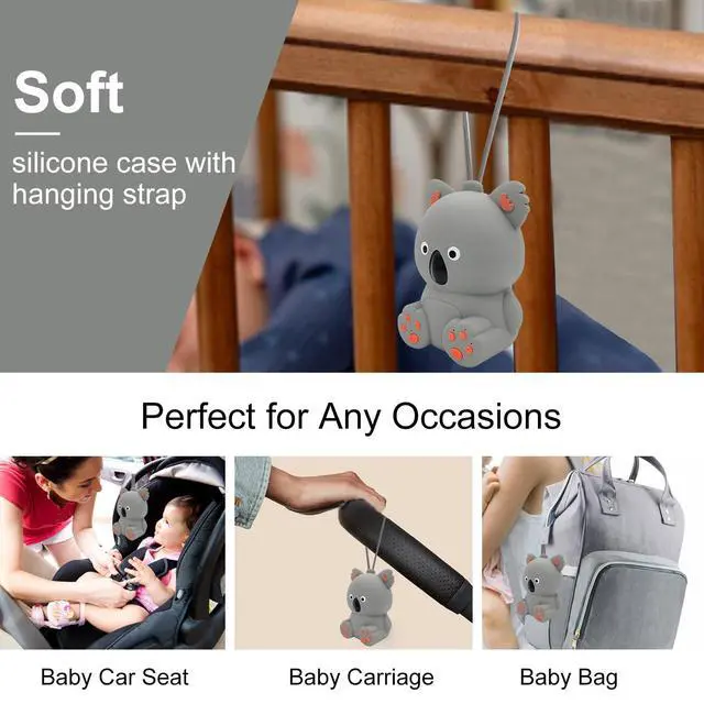 Alt view image 5 of 7 - White Noise Machine for Baby with Bluetooth Speaker | Portable Baby Sound Machine Sleep Soother Music for Nursery & Travel, Soothing Lullabies Non-Looping Sounds, Timer, USB-C Rechargeable