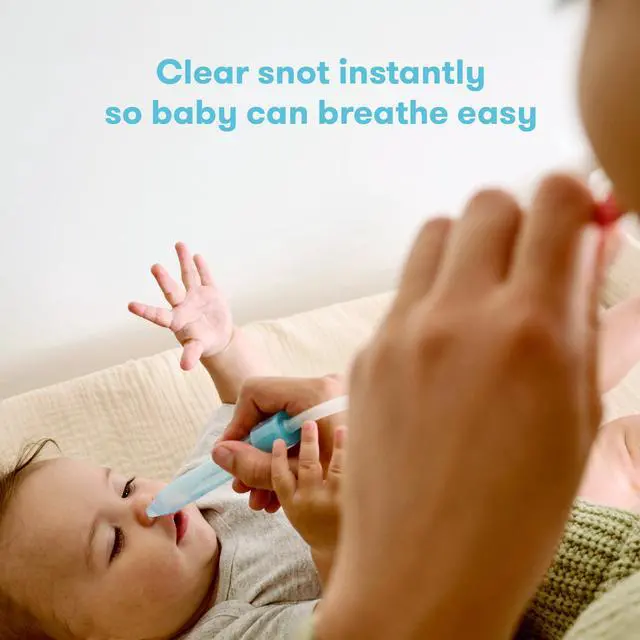 Alt view image 2 of 5 - Baby NoseFrida SnotSucker for Baby, Nasal Aspirator for Baby, Nose Sucker Baby Nasal Aspirator for Baby, Congestion Relief with 24 Extra Hygiene Filters