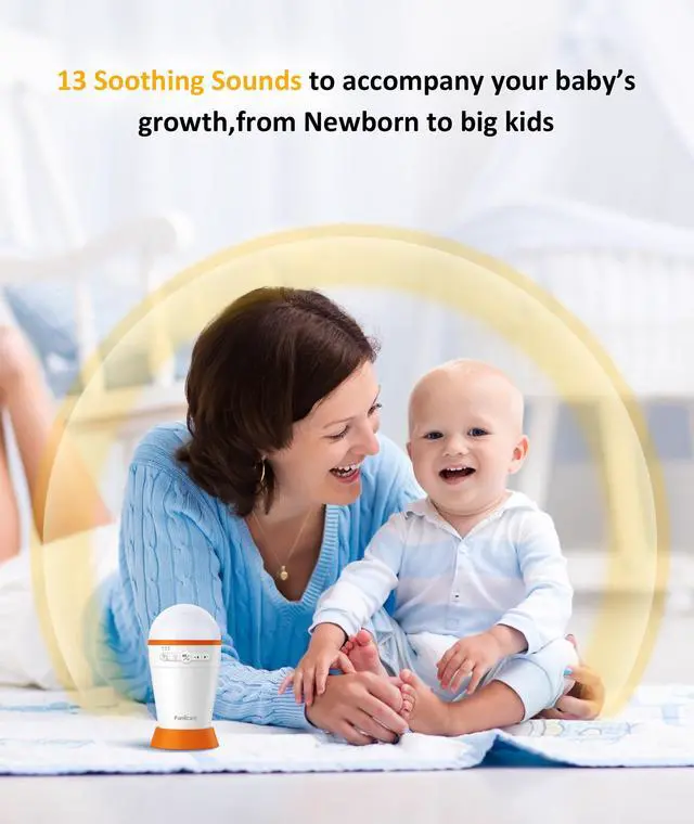 Alt view image 5 of 7 - Sleep Soother Sound Machine - Mom-Like 'Shh!' Sound for Baby