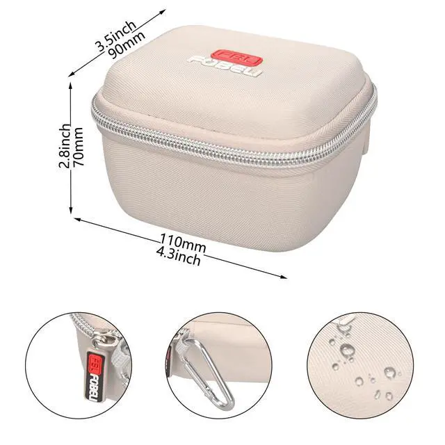 Alt view image 5 of 7 - Hard Travel Case for Hatch Rest Go Baby Sound Machine (Case Only)