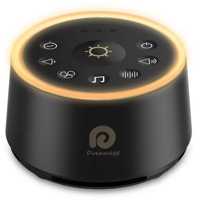 Main image of White Noise Machine - Sound Machine for Adult Baby Kid, Noise Machine for Sleeping with 24 Calming Sound, Ambient Nightlight, Continuous or Timer, Loud Sleep Machine for Home Nursery Office