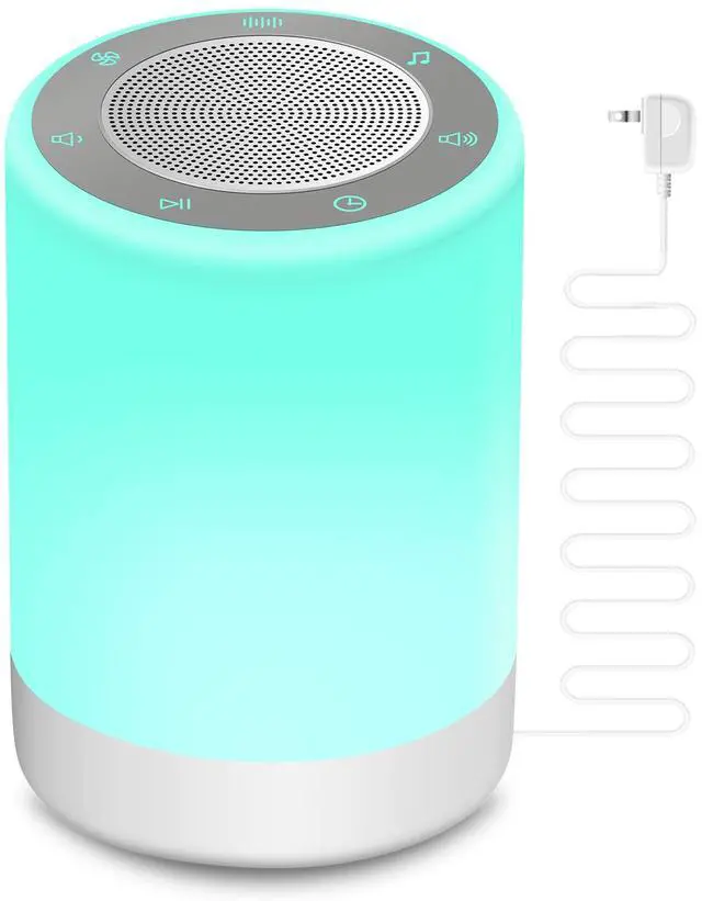 Main image of Sound Machine,White Noise Machine for Baby with Night Light, 32 High Fidelity Sounds,Plug in,5 Timers & Memory Feature, Noise Machine for Baby Kids Adults,Home