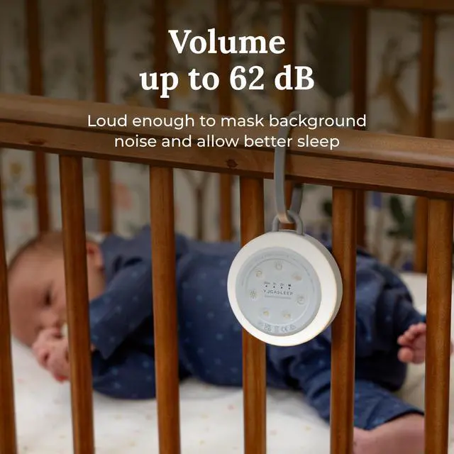 Alt view image 7 of 7 - Hushh 2 Portable Sound Machine for Baby & Kids, New Reinforced Clip, Backlit Buttons, Night Light, 6 Soothing Natural Sounds, Easy to Use Timer, Volume Control, Toddler Lock, Noise Canceling