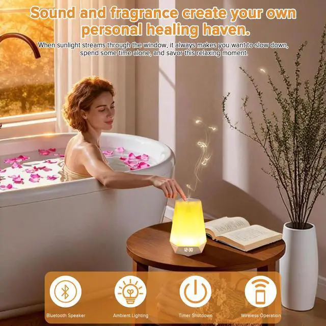 Alt view image 4 of 7 - Sleep Sound MachinesWhite Noise Machine for Baby Sleeping with Night Light, Portable Sound Machine with 32 Soothing Sounds, 8 Night Light Colors, Timer, App Remote Control, Personal Sleep Routine
