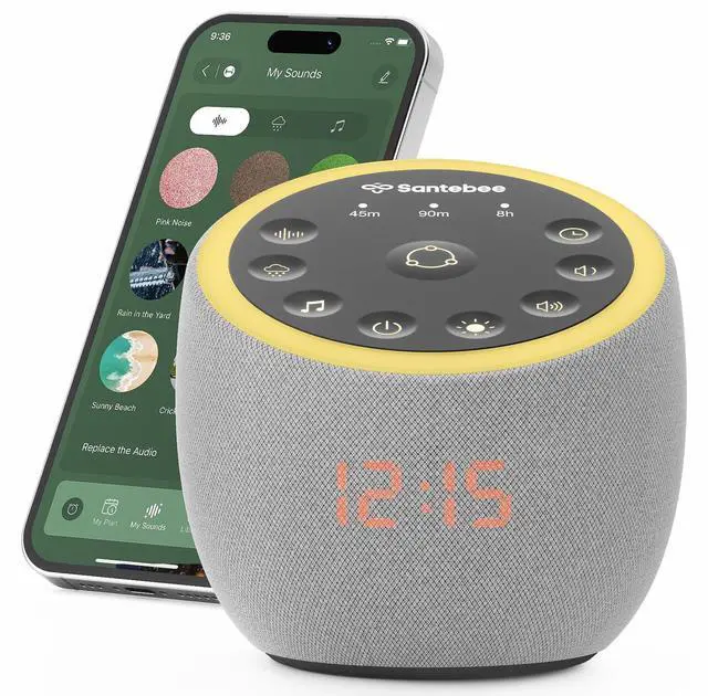 Main image of White Noise Sound Machine for Sleep Smart with 388 Sounds&3 Custom Buttons