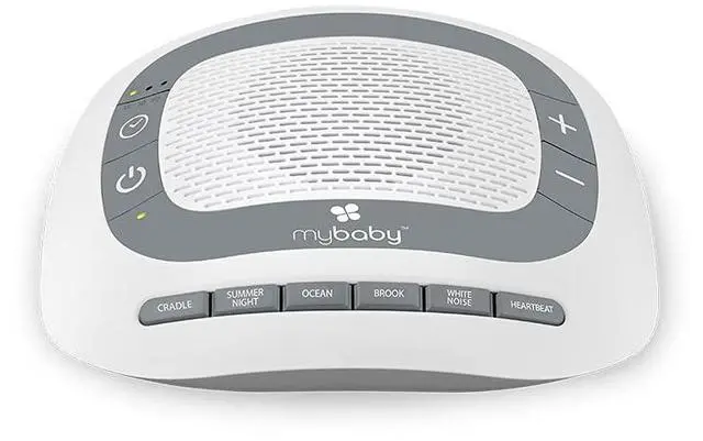 Main image of SoundSpa White Noise Machine for Babies | 6 Soothing Lullabies for Newborns, Sound Therapy for Travel, Relaxing, Kids, Newborns, Baby Songs, Adjustable Volume, Auto-off Timer, By HoMedics
