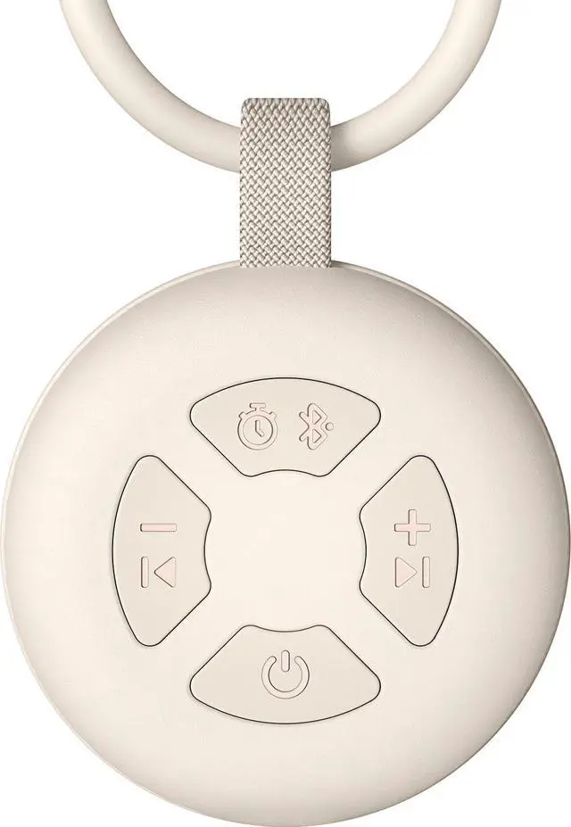 Main image of Portable Baby Sound Machine, White Noise Sleep Soother with 12 Soothing Sounds, 15H Battery, Timer & Bluetooth, Noise Canceling for Travel, Nursery, Stroller, Registry Gift for Newborn