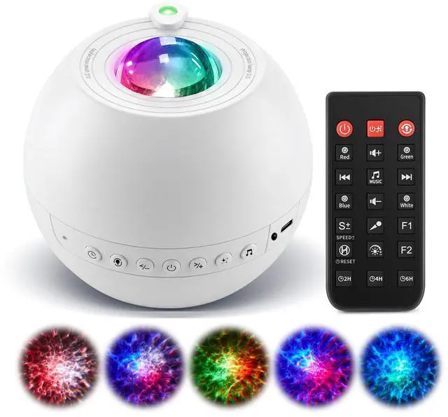 Main image of Sound Machine Light Projector, 30 Sleep Sounds for Adult, Bluetooth Speaker