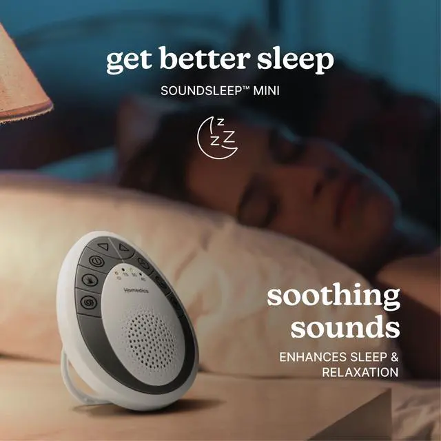 Alt view image 2 of 7 - White Noise Sound Machine, Small Travel Sound Machine