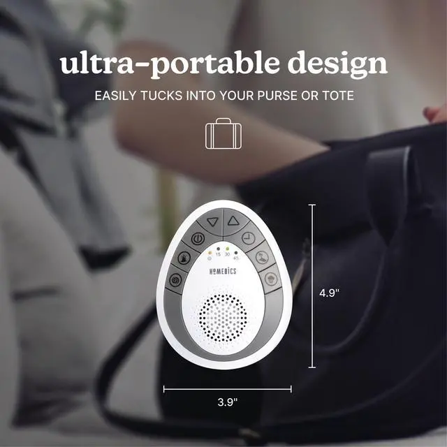Alt view image 7 of 7 - White Noise Sound Machine, Small Travel Sound Machine