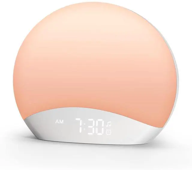 Main image of Sound Machine Sunrise Alarm Clock with Night Light for Bedrooms