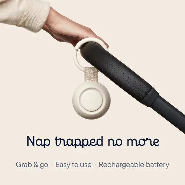 Alt view image 2 of 7 - Go | Portable Sound Machine for Babies and Kids | Sleep Soother | 10 Soothing Sounds | White Noise | Shush | Travel | Registry Gift | Baby Shower | Clips on Stroller | Putty
