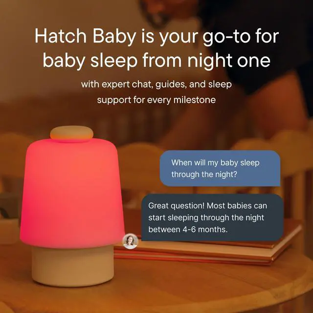 Alt view image 4 of 7 - Sleep Bundle: Home & Travel Sound Machines | Expert Sleep Support | Registry Essential | Includes Hatch Baby and Portable Hatch Go (Putty)